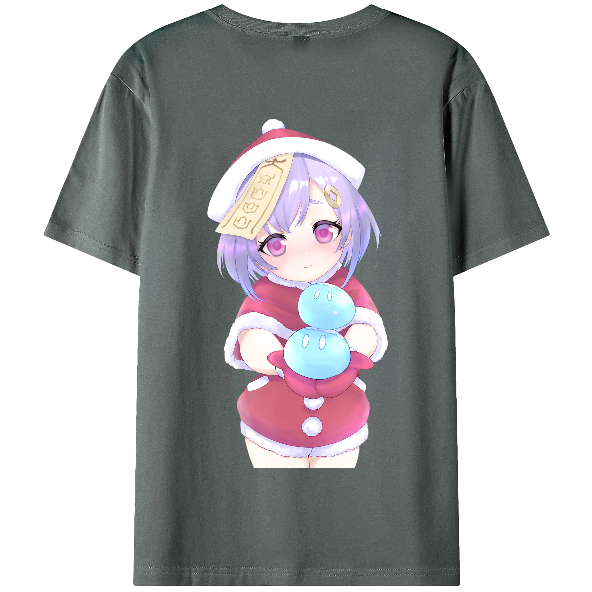 げんし神 七七 なな  genshin Nana 綿100％半袖Tシャツ（背面プリント）